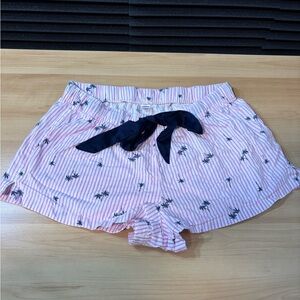 Old Navy Pink and Blue Pajama Shorts Lightweight Comfort